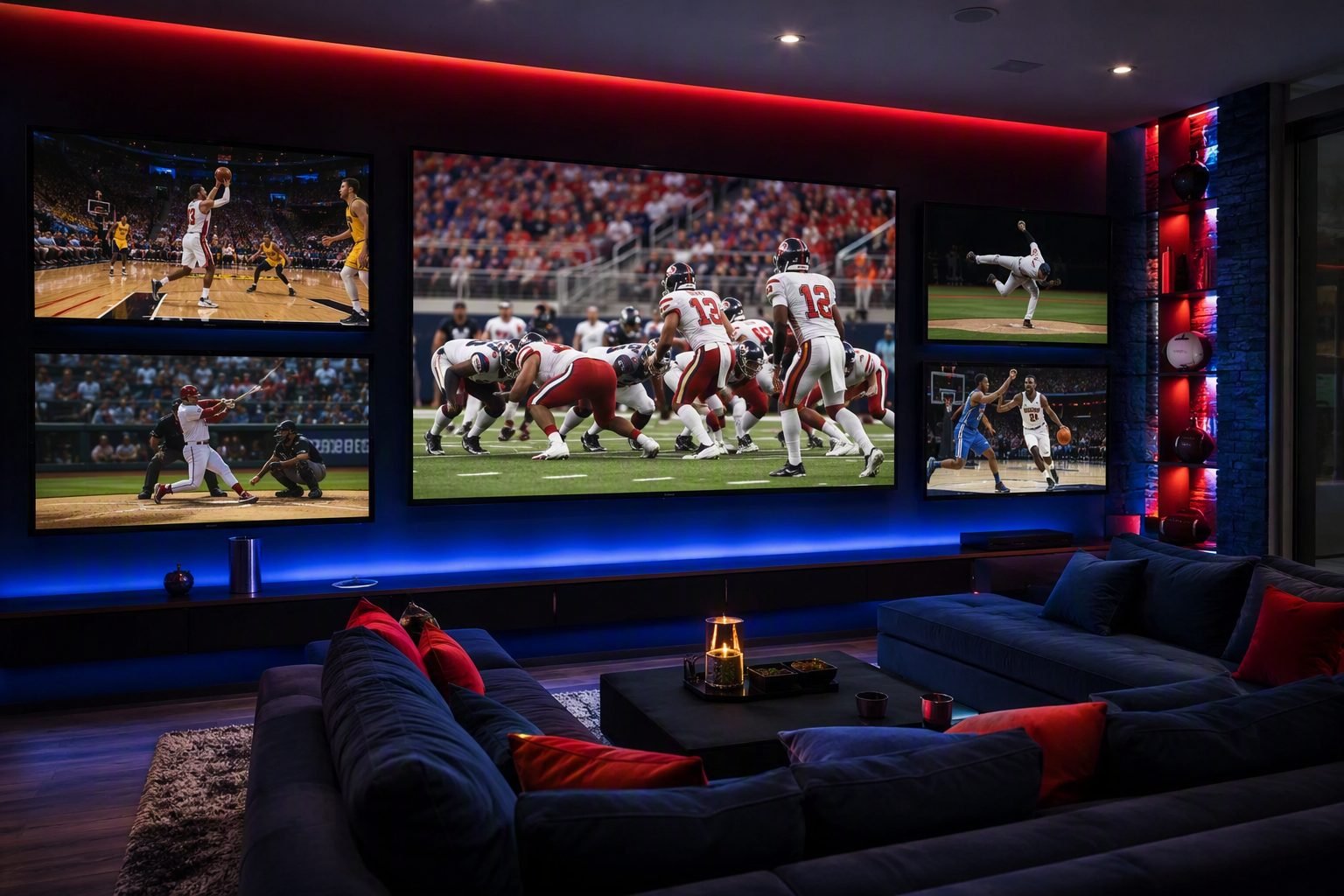 IPTV USA Hub American sports multi-screen streaming